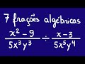 Simplificação de Frações Algébricas || Expressões Algébricas || Matemática