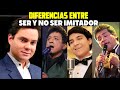 Escuchando LA VOZ de Manuel José vs Los Imitadores de José José ¿ QUE TANTA DIFERENCIA HAY ?