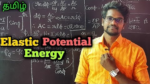 Elastic|Potential|Energy|Physics 11|Tamil|MurugaMP