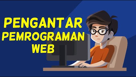 Pengantar Pemrograman Web Dasar