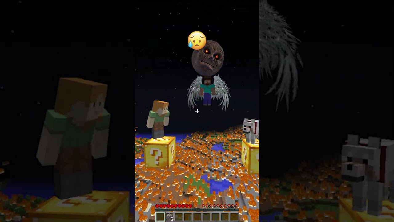 Select Friend vs Friends Or Lunar Moon Scary Emoji Reaction 