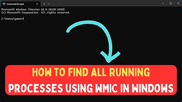 How to Find All Running Processes Using WMIC in Windows 11