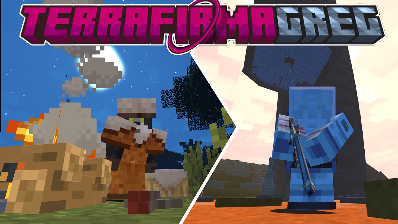 Я ВЫЖИВАЛ 4015 ДНЕЙ НА СЛОЖНОЙ СБОРКЕ В МАЙНКРАФТ-TerraFirmaGreg-Modern