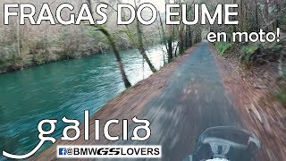Fragas do eume en moto