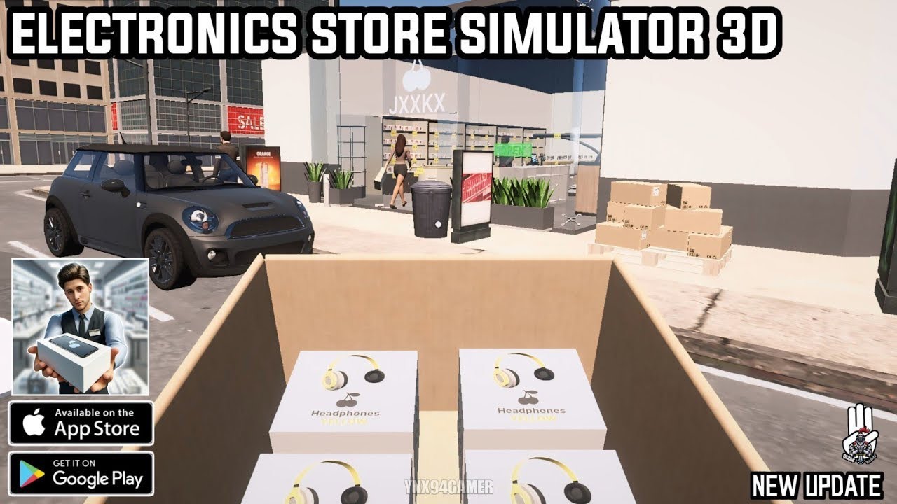Electronics Store Simulator 3D - Walkthrough Gameplay (iOS, Android) Part 02 #0