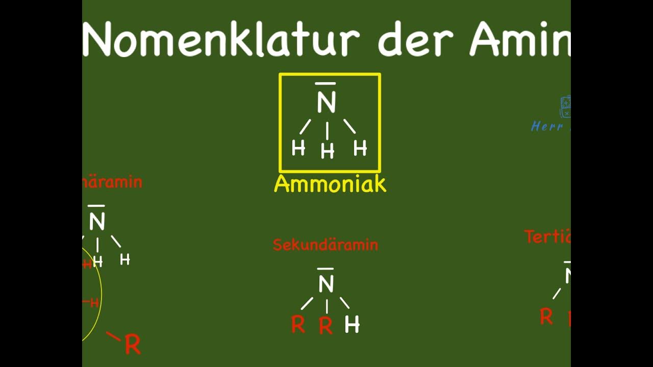 Amine Nomenklatur YouTube