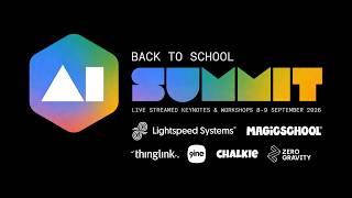 Day 1 - Back To School AI Summit 2026