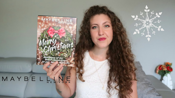MI TRUCCO CON VOI CON IL MINI CALENDARIO DELL'AVVENTO MAYBELLINE 2020 / UNBOXING