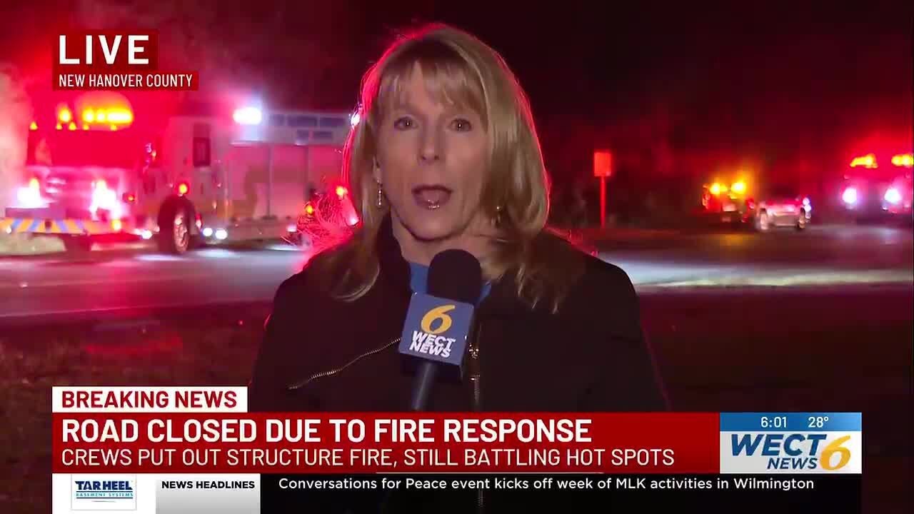 Crews respond to early morning fire at abandoned home in New Hanover ...