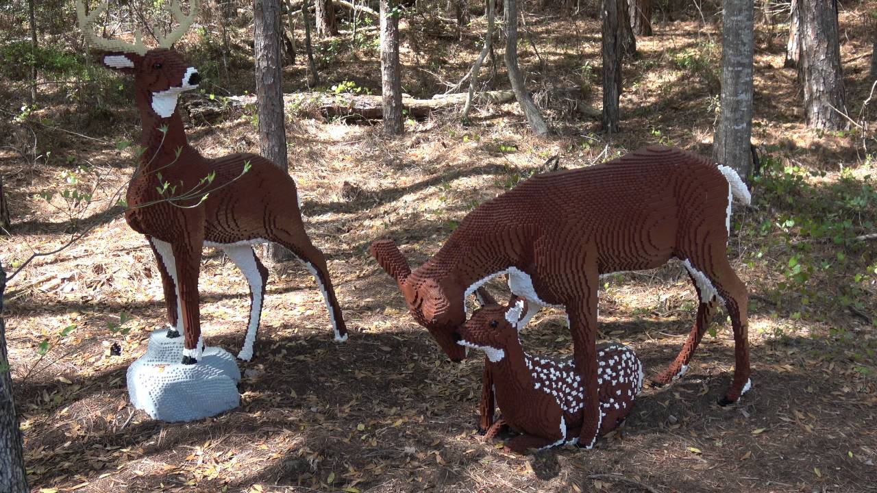 Brookgreen Gardens Lego Deer Youtube