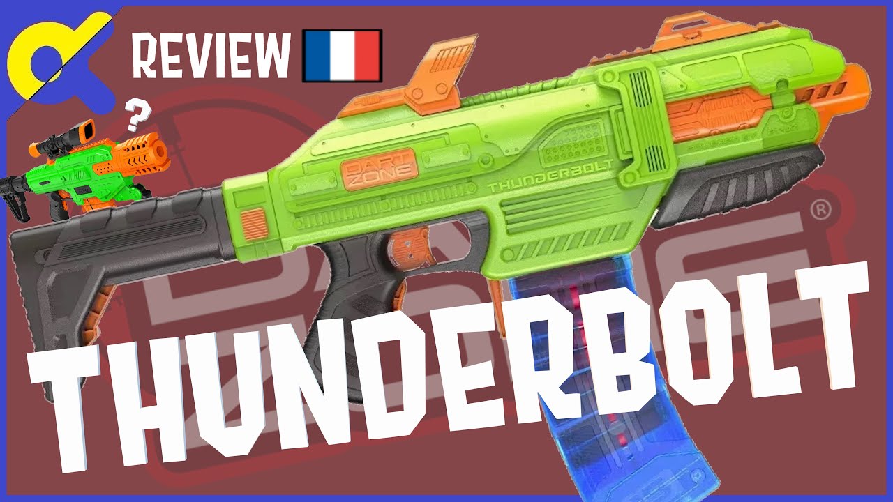 REVUE] Nerf Mega Mastodon  Mitrailleuse Lourde gros calibre ! (français  FR) 