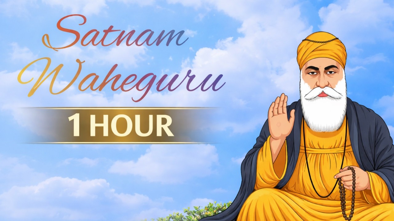 Satnam Waheguru 1 Hour | Naam Simran for Meditation & Self Healing