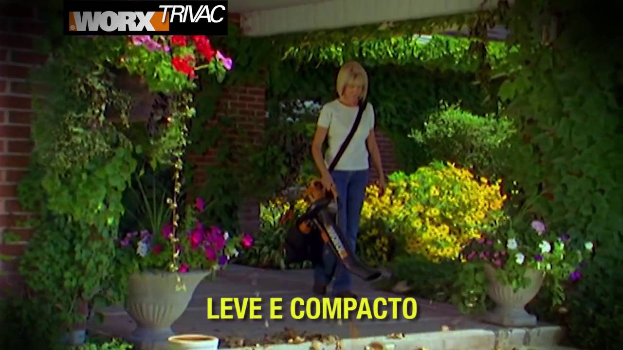Worx WG 500 PT TRIVAC Soprador, Aspirador e Triturador