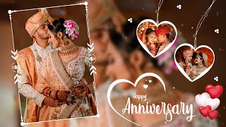Anniversary video editing | marriage anniversary video editing | anniversary template | Gsk Editing screenshot 5