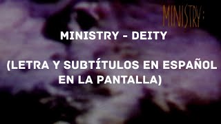 Ministry - Deity (Lyrics/Sub Español) (HD)