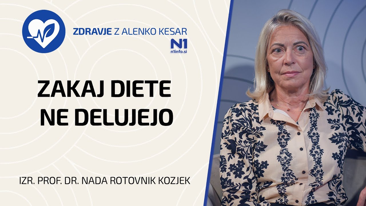 Zdravje z Alenko Kesar: Zakaj diete ne delujejo