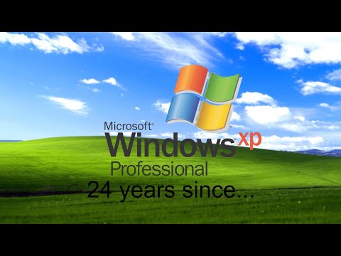 Happy Birthday Windows XP! 24 years since it's release...