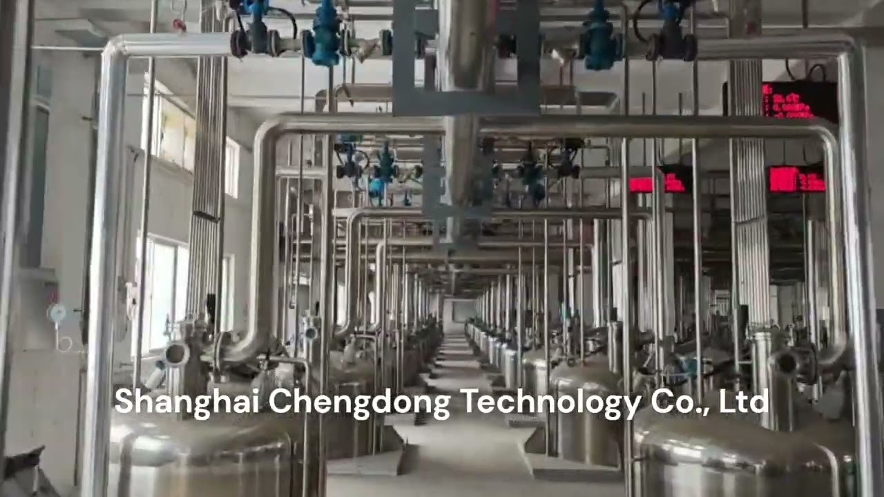 🎦 Customer site filming:​ A project with 96sets Herbal Extraction Tanks