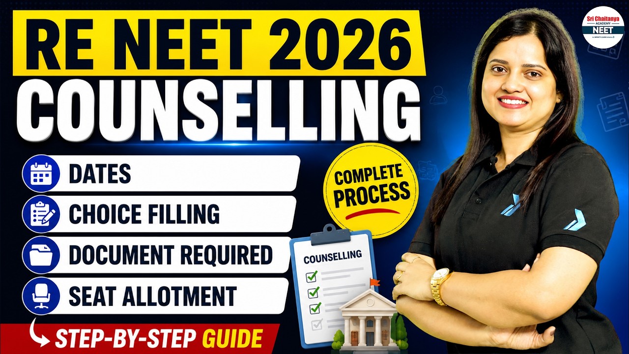 NEET 2026 Counselling Complete Process 🔥 | Dates, Choice Filling, Documents & Seat Allotment #reneet