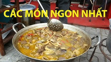 TỔNG HỢP NHỮNG MÓN ĂN NGON NHẤT TẠI KHU TRIỂN LÃM ẨM THỰC VIỆT BẮC Ở CAO BẰNG
