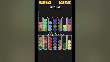 ball sort puzzle level 593