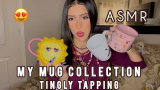 ASMR - MUG COLLECTION 😍 TINGLY TAPPING + WHISPERS ❤️ (infinite love frequency)