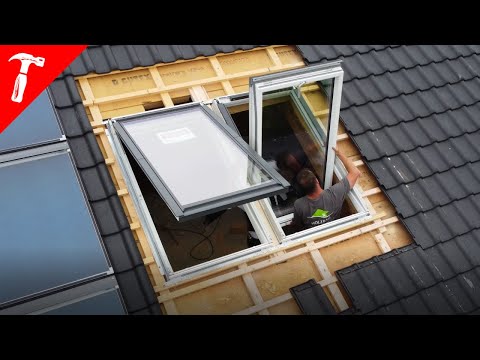 Video: Dachfenstereinbau - Vorteile und Auswahlregeln