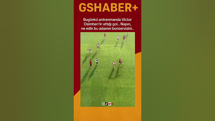 Bugünkü antrenmanda Victor Osimhen’in attığı gol.. Napın, ne edin bu adamın bonservisini. #osimhen