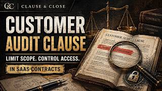 8. How to Negotiate a Customer Audit Clause in a SaaS Contract Without Killing the Deal