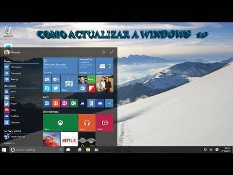 Actualizar a windows 10