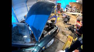 97 SAAB 900s engine removal/replacement