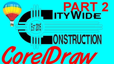 Corel Draw Tips & Tricks REDRAW This logo Part 2