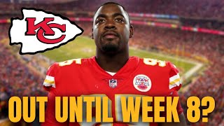 BREAKING: Chris Jones admits he&#39;s SITTING OUT until Week 8?!?