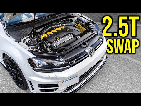 Modified Mk7 Golf R With 700hp RS3 Engine