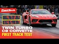 FuelTech’s 9-Second Twin Turbo C8 Corvette First Trip to the Quarter Mile!