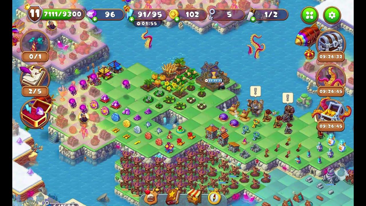 Mergest Kingdom Merge Puzzle LEVEL 11🤩 YouTube