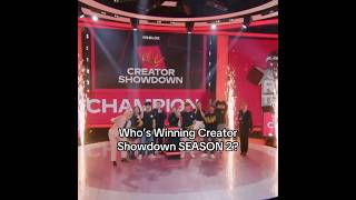 Who’s Winning Creator Showdown Season 2? 🏆⚔️ #shorts #roblox #creatorshowdown #fyp