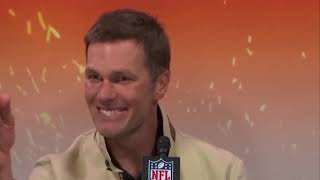 Tom Brady calls out Rob Gronkowski during press conference after Super Bowl win