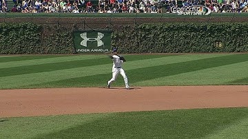 NYY@CHC: Castro backhands grounder, throws for out