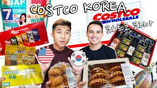 🇰🇷 2 Americans Visit Costco KOREA for First Time: Part 1 (food, bakery, drinks) 🇰🇷