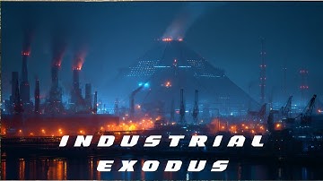 Industrial Exodus 🌌 Post-Apocalyptic Ambient Sci-Fi Space Music for Study, Work & Focus