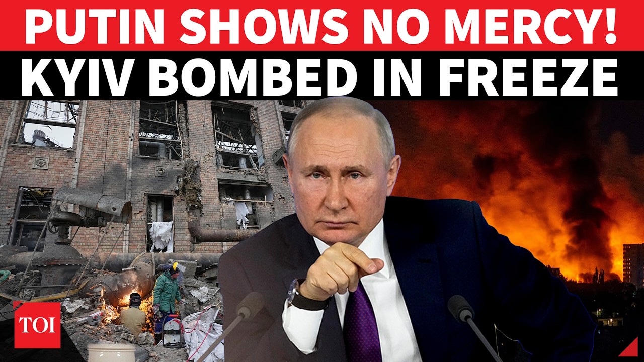 Putin Destroys US Patriot Defence Systems? Zelensky Power Seat Bombed In Big Attack On Kyiv