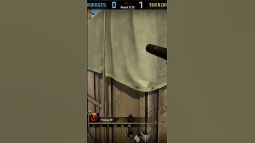 CSGO IMPOSSIBLE CLUTCH STRATEGY! 1v3 #csgo #cs2 #clutch #gaming #1v3clutch #1v3 #dust #shorts