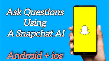 How To Ask Question On Snapchat AI