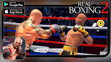 REAL BOXING 2 Gameplay Walkthrough Part 1 (Android, iOS) Sport Boxing - Mobile Games