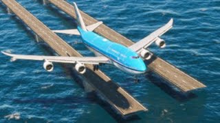 Brave ;; flying low in bad weather ;; boeing plane ;; Orleans airport [ game screenshot 3