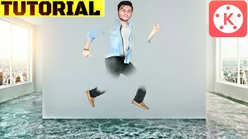 wall pass through |Jump through the wall KineMaster tutorial In English  2019