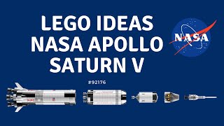LEGO Ideas NASA Apollo Saturn V #shorts