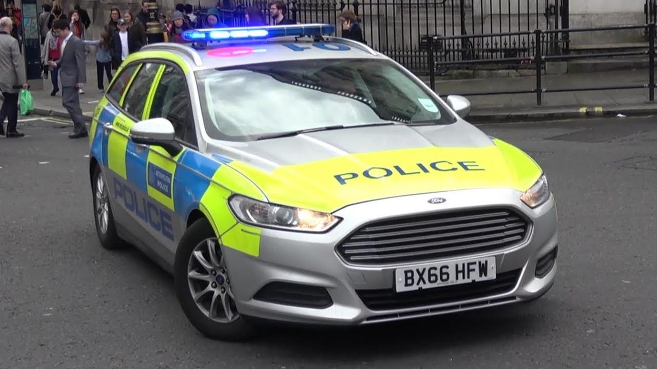 London Police Car Responding Major Incident Team Ford Mondeo YouTube