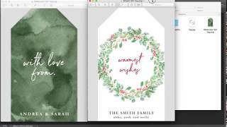How To Design Christmas Gift Tags in 10 Minutes Like A Pro But Way Faster By Essem Creatives